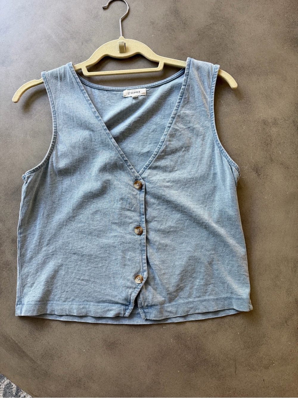 Z Supply Sloane Button-Front Tank Top